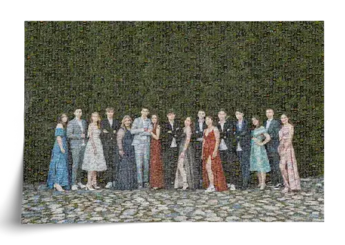 Jahresrückblick Fotomosaik – Bild aus vielen Fotos