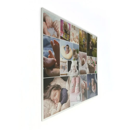 Fotocollage op schuimplaat: Totaaloverzicht